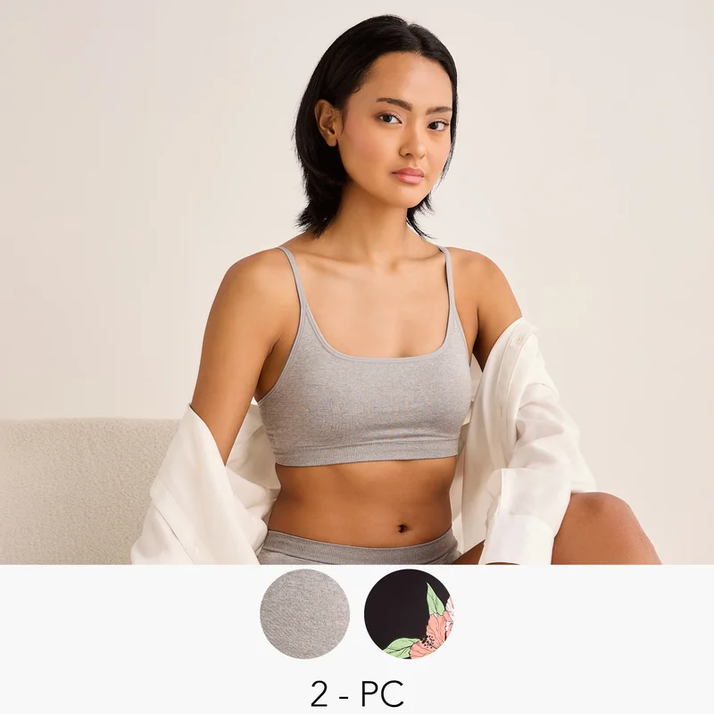 Splash FAV Set of 2 - Assorted Seamless Bra