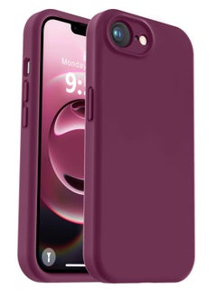 Houmt iPhone 16e Case Cover Liquid Silicone Camera Protection Soft Anti-Scratch Case With Microfiber Lining Shockproof Phone Case for iPhone 16e 6.1 inch  - Image 1