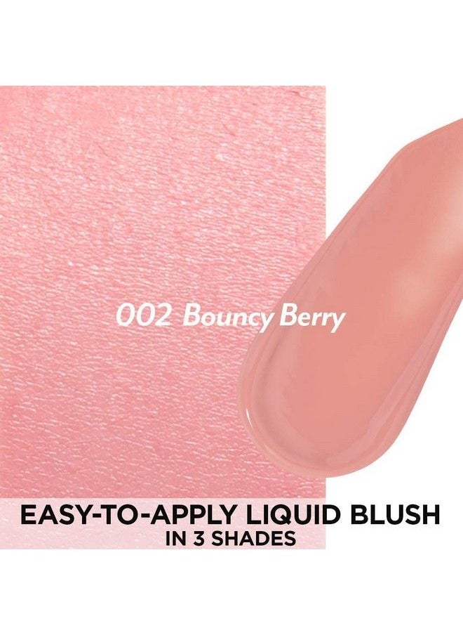 Blush Bare Cheek Liquid : Lightweight with Sheer Pigmentation Natural Rosy Finish Portable 002 Bouncy Berry 010 Oz
