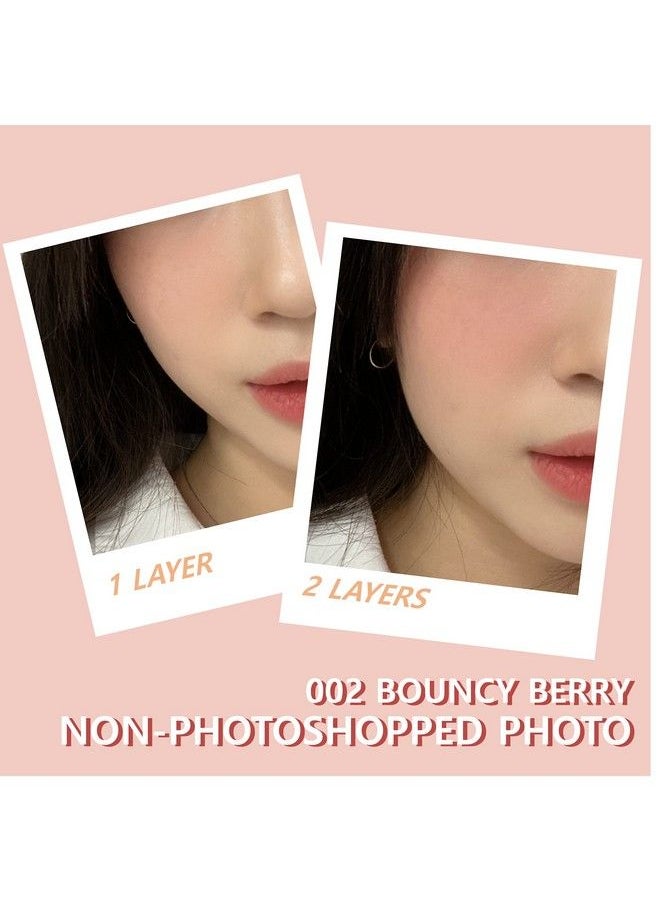 Blush Bare Cheek Liquid : Lightweight with Sheer Pigmentation Natural Rosy Finish Portable 002 Bouncy Berry 010 Oz