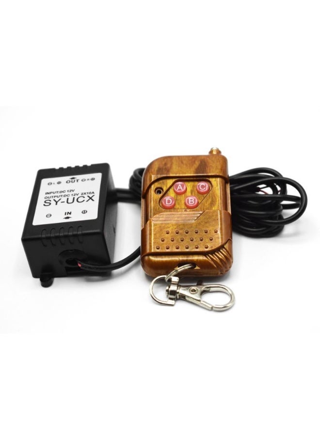 Aramox Car Flash Controller with Wireless Remote – 16 Modes LED Decorative Flash Device (One-to-Two) - Image 3