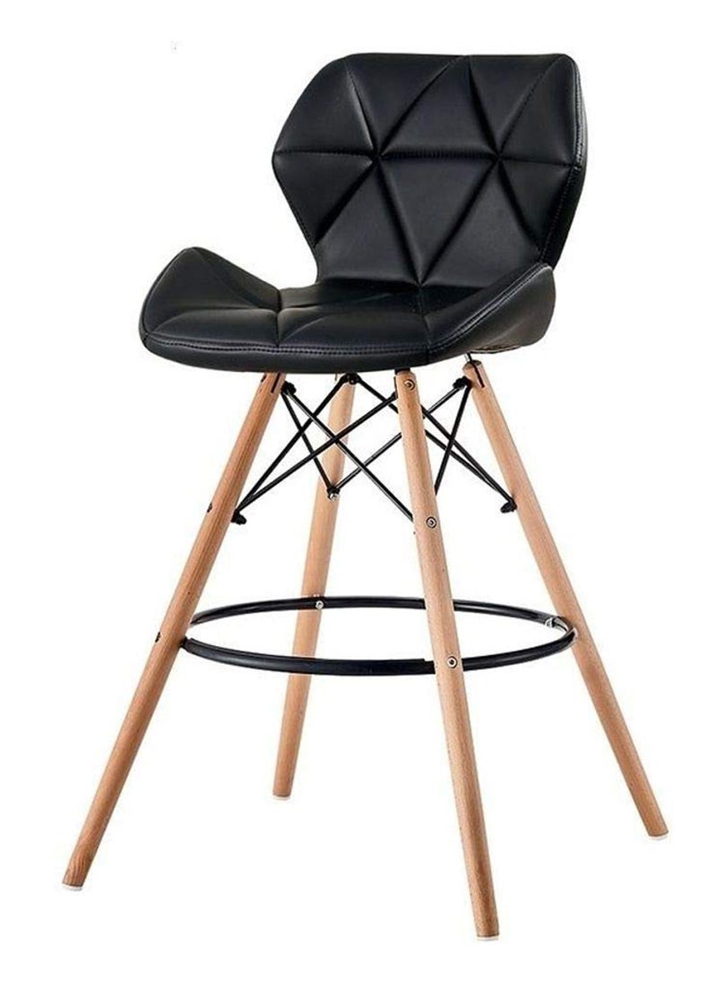 Set Of 2 Pieces Bar Stools Modern Counter Height Barstools 98 CM