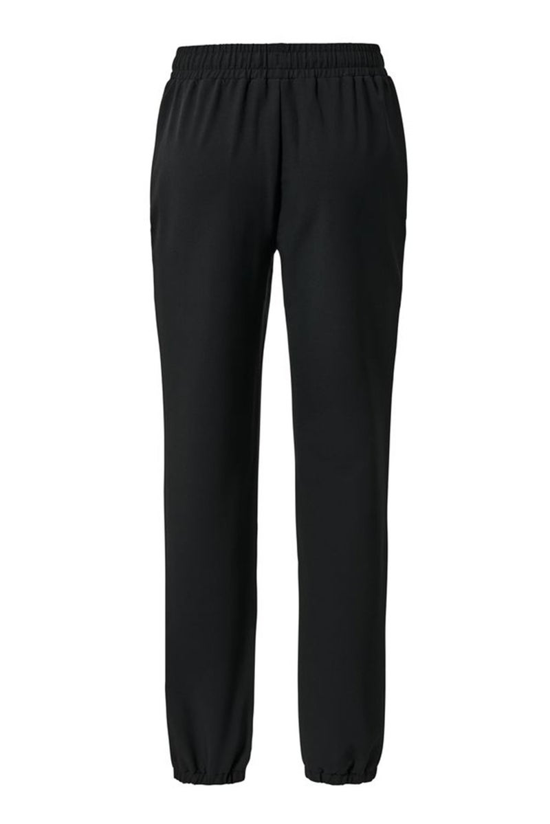 Tchibo Women Solid Softshell Jogger Pants, Black - Image 3