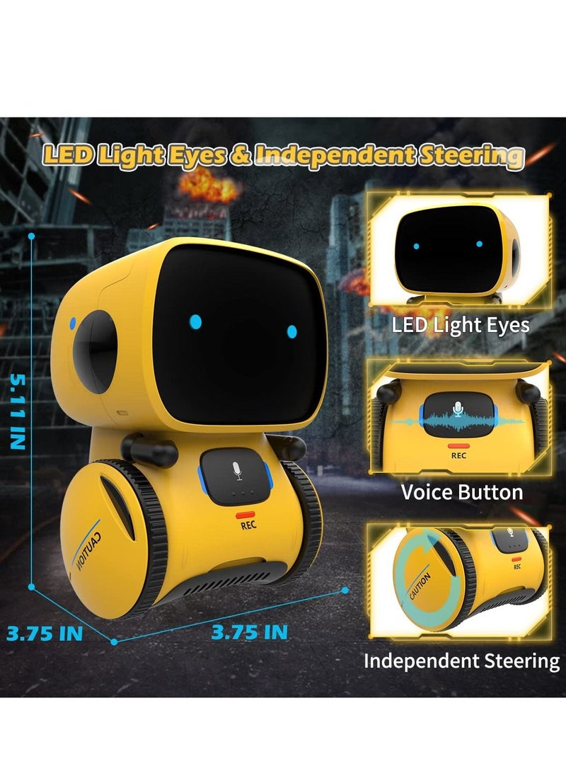 Generic - Robots for Kids, Interactive Smart Robotic with Touch Sensor, Voice Control, Speech Recognition, Singing, Dancing, Repeating and Recording, Robot Toy for 3 4 5 6 7 8 Year Old Boys Girls - Image 1