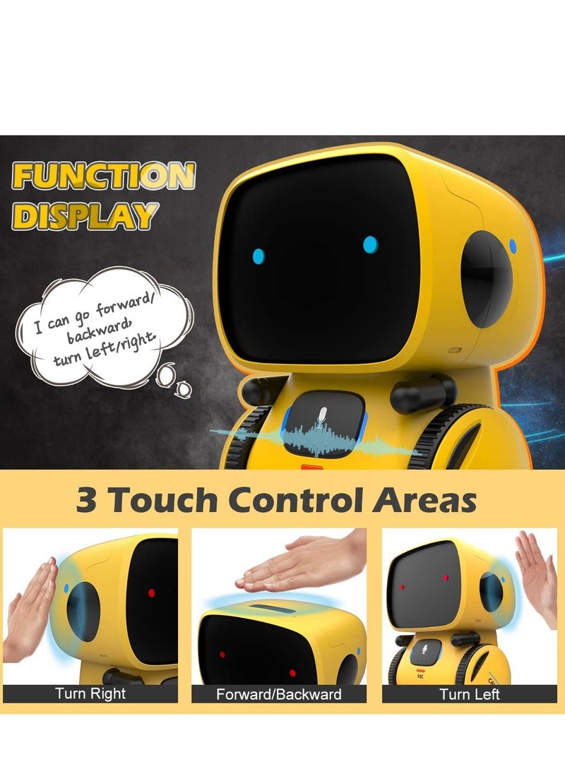 Generic - Robots for Kids, Interactive Smart Robotic with Touch Sensor, Voice Control, Speech Recognition, Singing, Dancing, Repeating and Recording, Robot Toy for 3 4 5 6 7 8 Year Old Boys Girls - Image 1