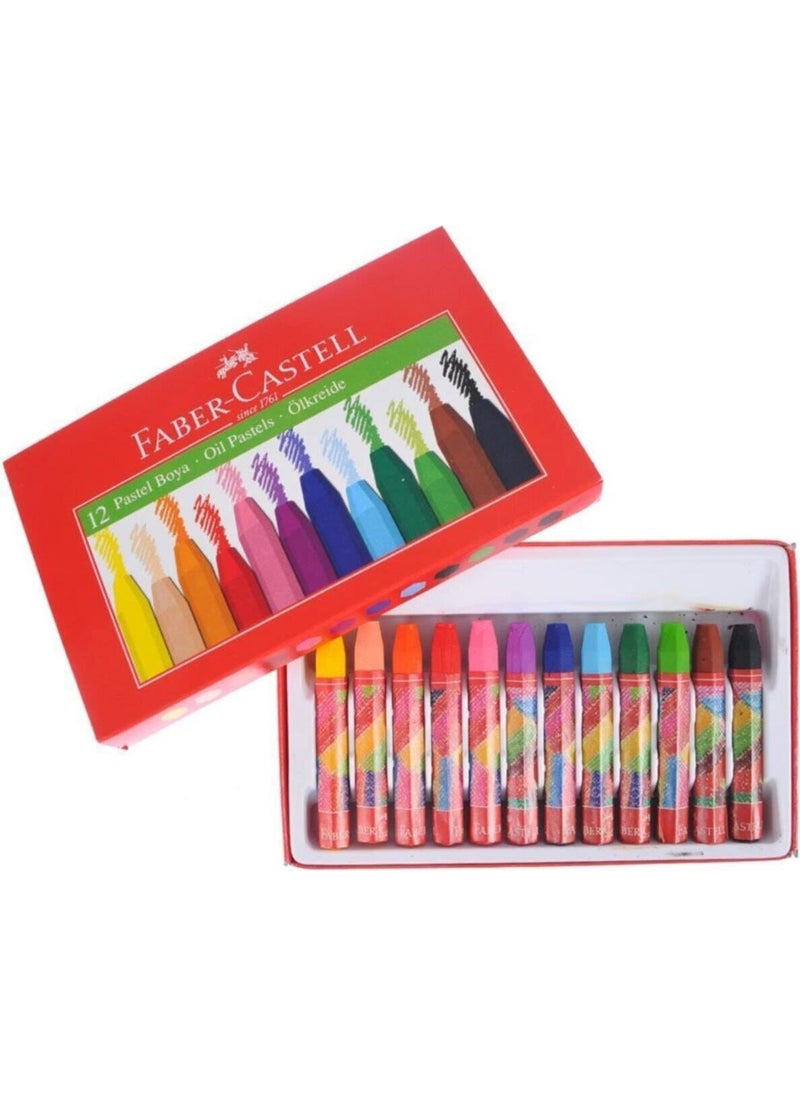 FABER-CASTELL - Faber Castell 12 Pcs Crayons - Image 1
