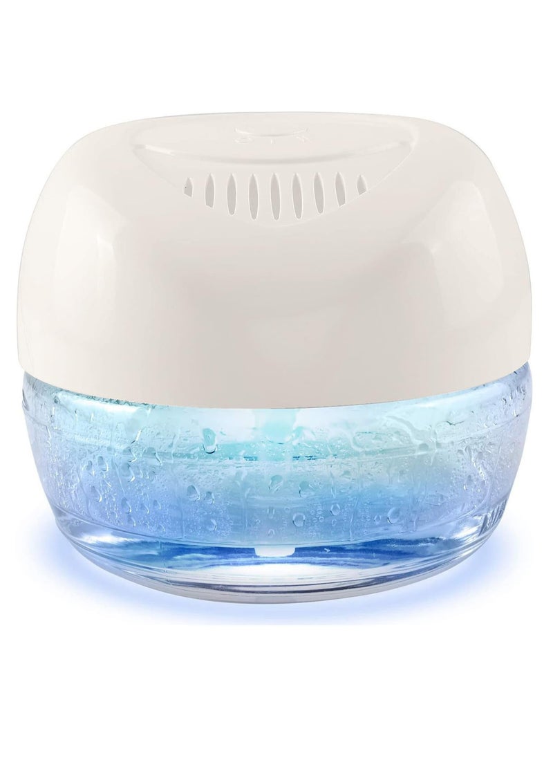 Generic Air Purifier,  Lightweight Multifunctional Air Freshener, Portable Fragrance Diffuser With Night Light, Easy To Clean And Durable Electric Deodorizer For Home And Office, (1pc, White)  - Image 1
