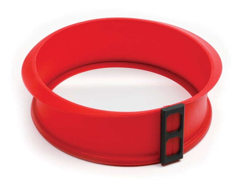 نور برو مقلاة نوربرو سيليكون سبرينغفورم بقاعدة زجاجية 9 بوصة/23 سم كما هو موضح - Image 2