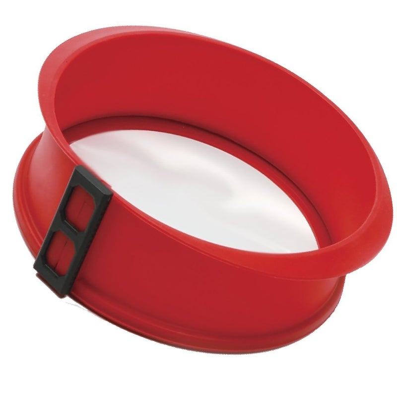 نور برو مقلاة نوربرو سيليكون سبرينغفورم بقاعدة زجاجية 9 بوصة/23 سم كما هو موضح - Image 4