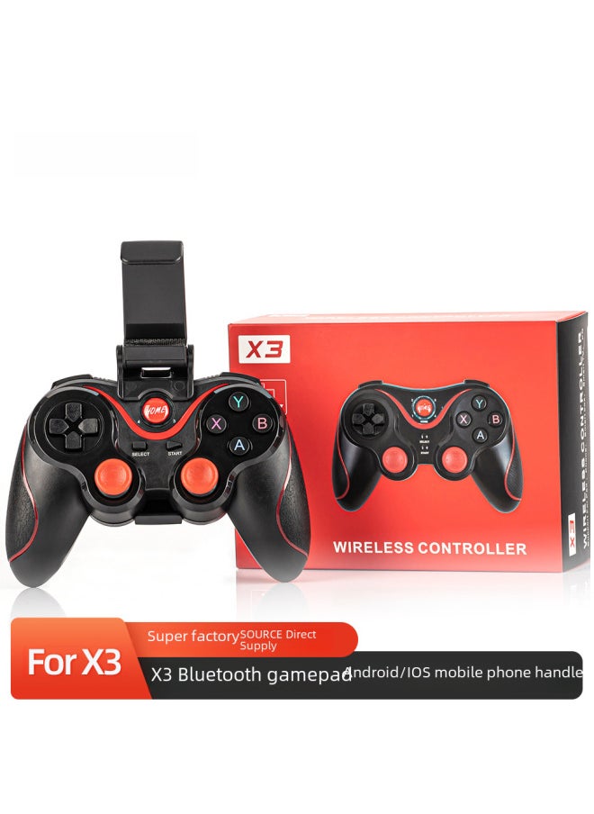 X3 Wireless Bluetooth Game Controller Direct Connect Android Ios Mobile Game Controller For Pubg Mobile-Product Color:X3 Handle + Bracket + Receiver (default Cross Key)  - Image 2