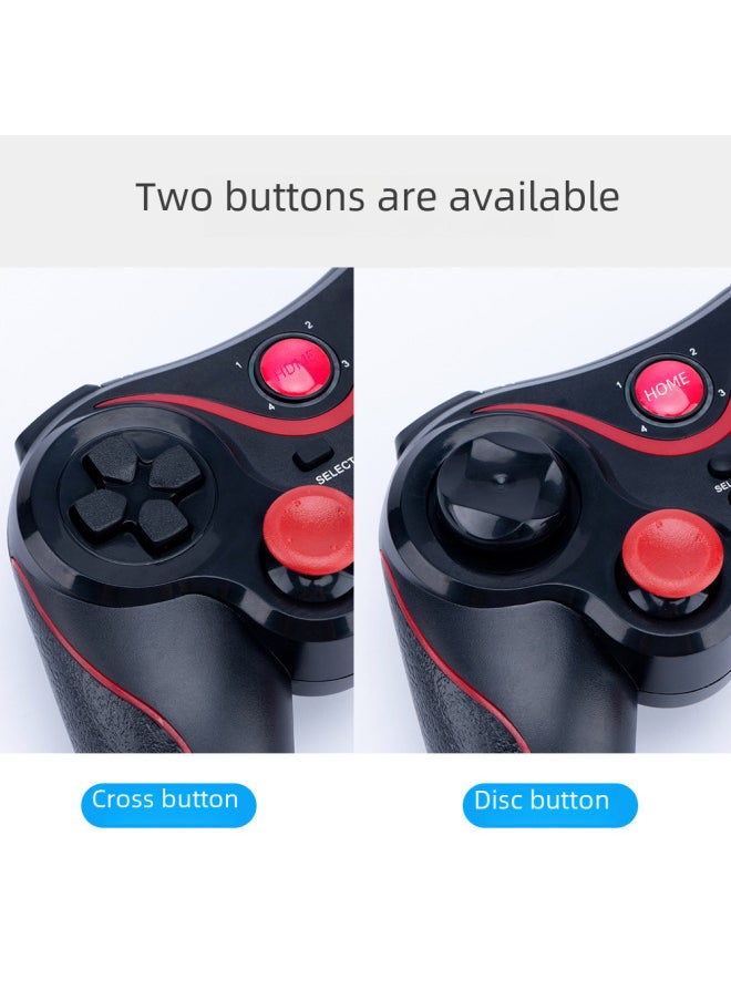 X3 Wireless Bluetooth Game Controller Direct Connect Android Ios Mobile Game Controller For Pubg Mobile-Product Color:X3 Handle + Bracket + Receiver (default Cross Key)  - Image 4