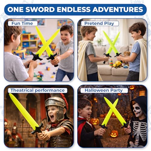 Ratna's Lazer Glow Sword Senior Size 50 cm, Plastic Pretend Play Toy for Kids - Image 4
