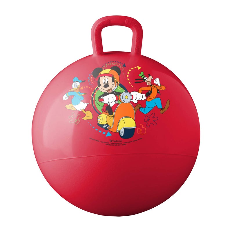 Hedstrom Disney Mickey Mouse Hopper Ball Hop Ball for Kids 15 Inch Red Small 5573292 - Image 2