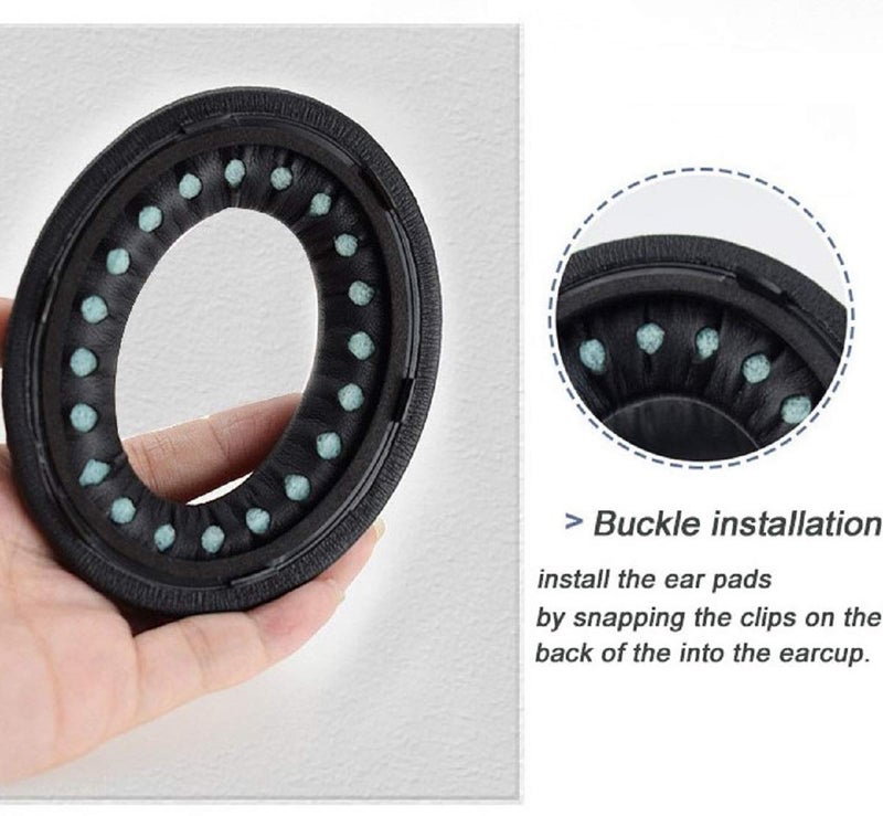 Luckvan for Bose 700 Headphone Ear Pads Replacement Tips Noise Cancelling for Bose Headphone NC700 Ear Pads Cushion Parts Memory Foam (Black) - Image 5