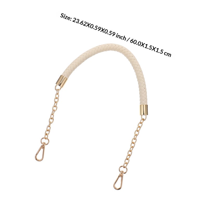 Stylish Bag Strap Accessories for Handbags with Detachable Chain - Image 2