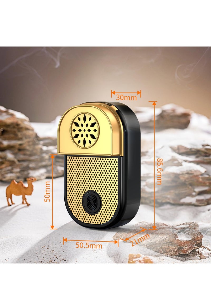 Handheld Electric Incense Burner Electric Bakhoor Arabic Incense Burner -Black