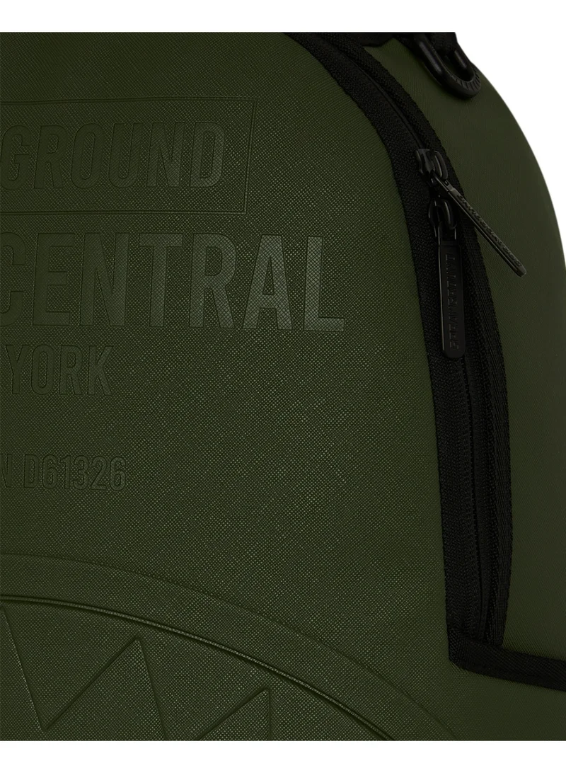 Sprayground  SHARK CENTRAL EMBOSSED GREEN DLXSV BACKPACK  | Best Price UAE