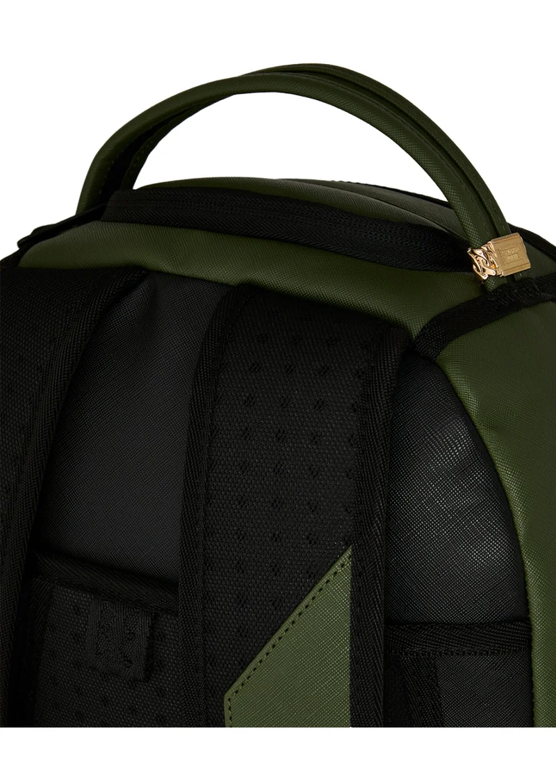 Sprayground  SHARK CENTRAL EMBOSSED GREEN DLXSV BACKPACK  | Best Price UAE