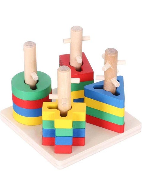 AlSafwa -Geometric Shape Problem Solving Column( W65-5)-4 Poles