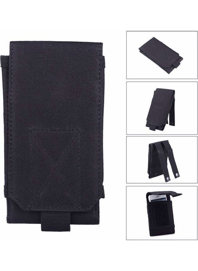NIBEMINENT Outdoor Tactical Oxford Cloth Mobile Phone Holder Belt Waist Bag Holster Pouch 0.081kg  - Image 4