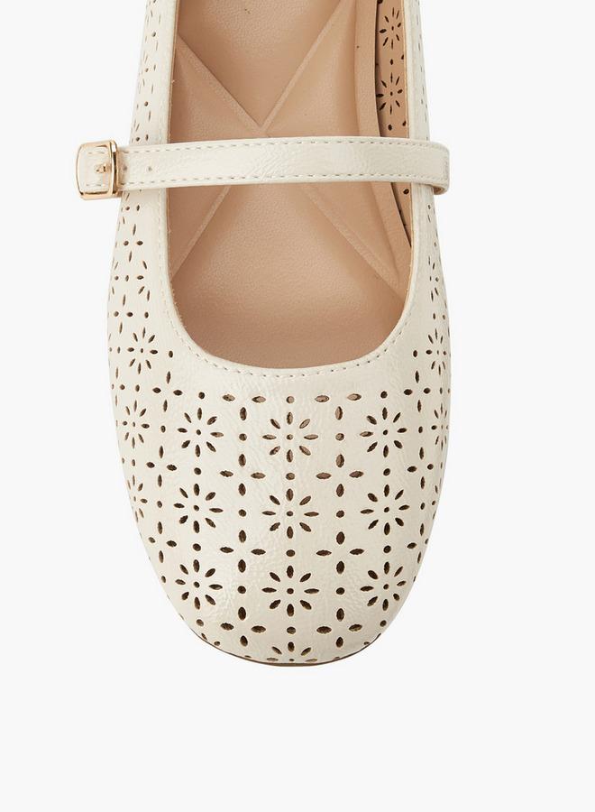 Celeste Women Buckle Closure Ballerina Shoes - Image 4