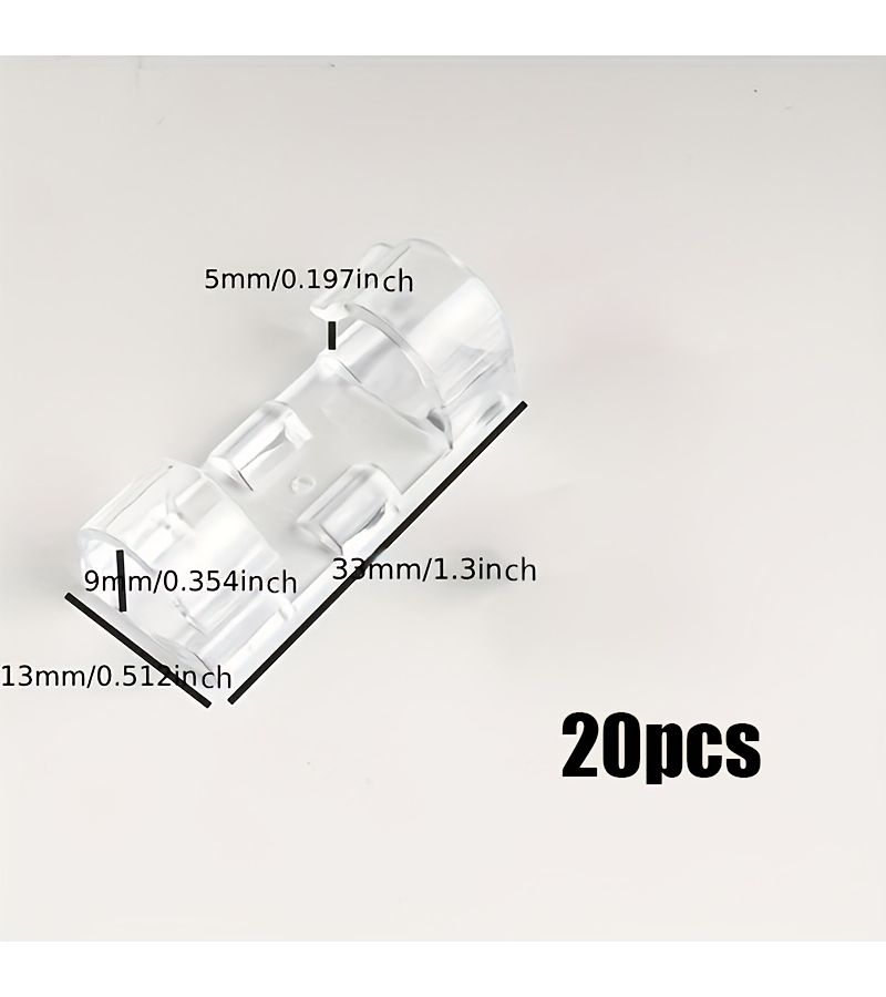 40 Pcs No Drill Wire Holder For Power Strip Self Adhesive Seamless Cable Organizer Wall Mount - Image 2