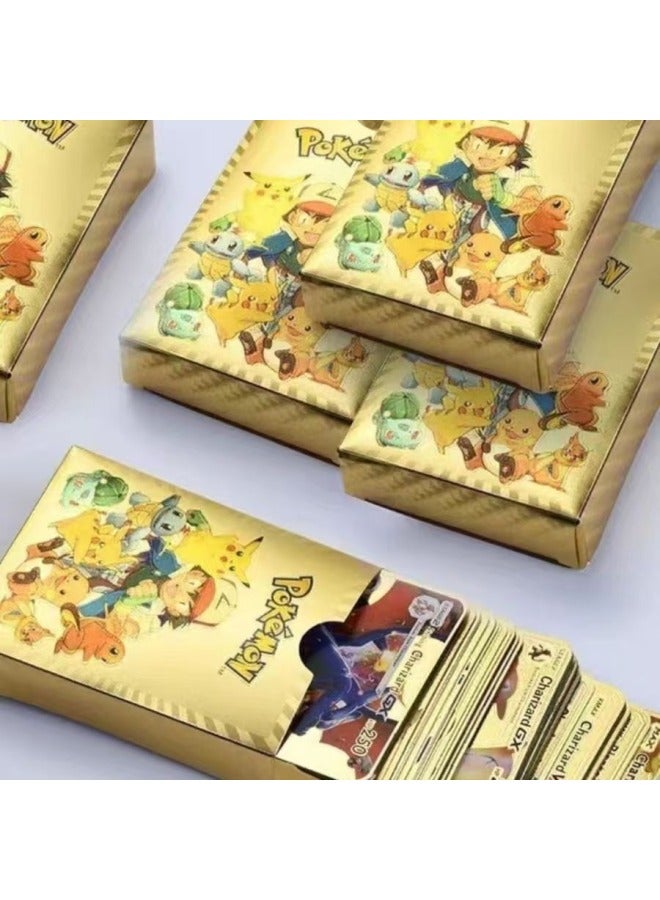 Pokemon Card Pokemon Card Pokemon Gold Foil Card Baby Elf Pikachu Flash Card-Color:Gold-Specifications:English