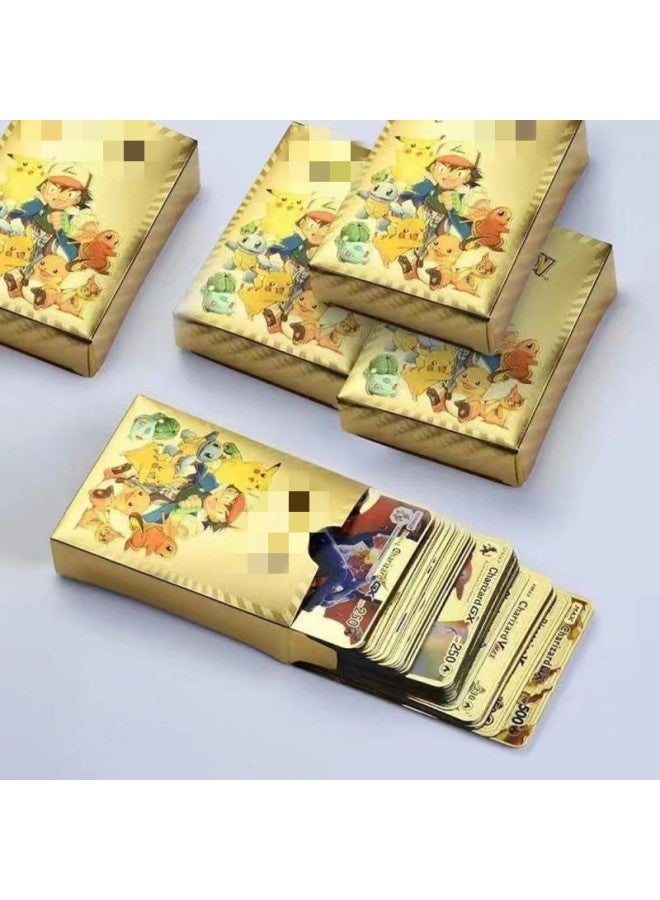 Pokemon Card Pokemon Card Pokemon Gold Foil Card Baby Elf Pikachu Flash Card-Color:Gold-Specifications:English