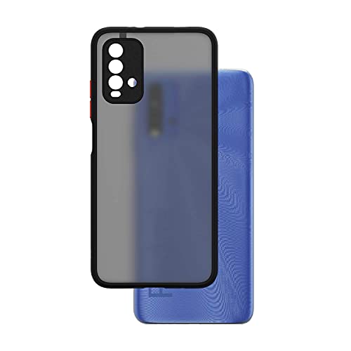 Winble Back Case Cover for Redmi 9 Power Back Cover Slim Camera Protection Shockproof Anti-Slip Grip PC TPU Smock Back Cover for Redmi 9 Power (Black) - Image 4