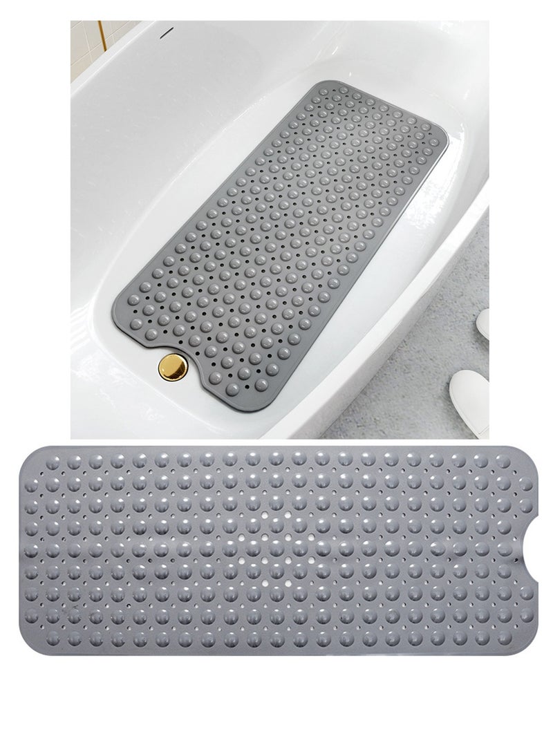 DURKU Anti-Slip Thickened Bath Mat Bathtub Mat Soft Safe Shower Bath Massage Mat With Suction Cups Non-Slip Bath Mat For Wet Floor For Elderly  Kids - Image 1