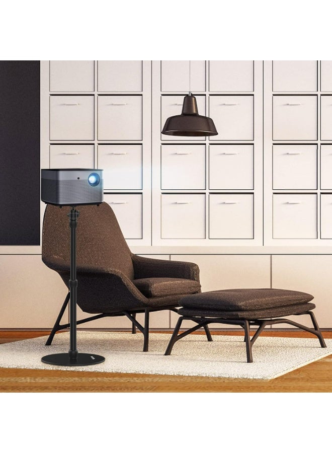 يولانزي حامل أرضي من الألومنيوم يولانزي LS09 لأجهزة عرض الفيديو Nebula/XGIMI/وغيرها، وحامل كاميرا Mevo، قابل للتعديل من 16.5 إلى 34.6 بوصة، متوافق مع أجهزة العرض/الكاميرات/الهواتف/كاميرات الحركة/كاميرات الويب/الإضاءة - Image 2