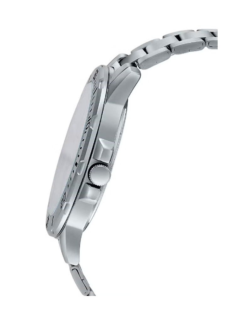 Casio Men's Watch - MTP-VD300D-7EUDF Silver Dial, Silver Band - Image 2