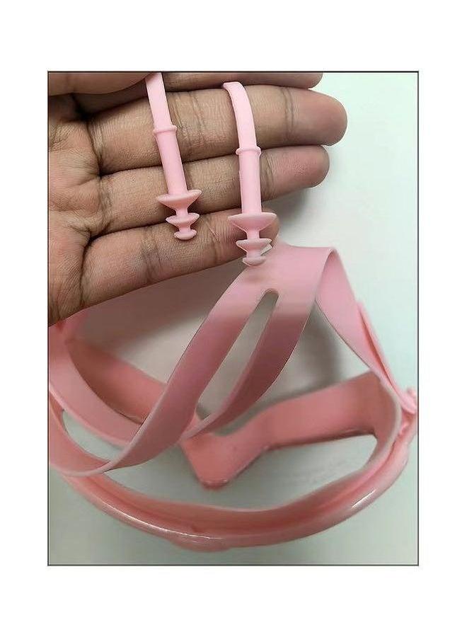 Swim Goggles No Leaking Anti-Fog Pool Swimming for Men Women Youth, UV Protection 180° Clear Vision Pink - Image 4