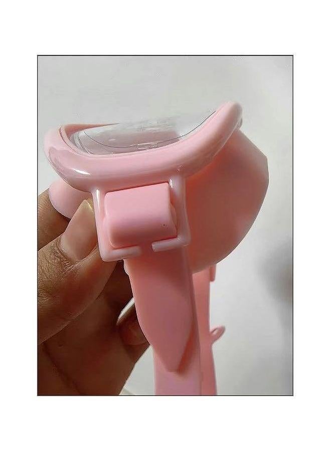 Swim Goggles No Leaking Anti-Fog Pool Swimming for Men Women Youth, UV Protection 180° Clear Vision Pink - Image 5