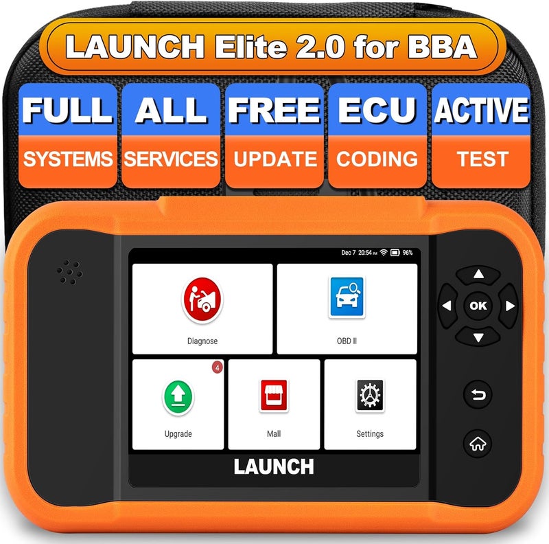 LAUNCH X431 Creader Elite 2.0 BBA fit for BMW, Benz, Audi Series, 2025 Bidirectional Scan for Cars,100+ Services, Full System OBD2 Scanner, ECU Coding, Battery Registration, Lifetime Free Update - Image 1
