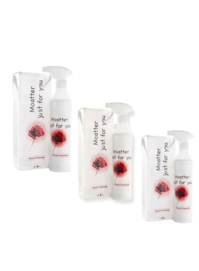 Banafa Just Foreo House Freshener, set of 3 pieces, 500 ml - Image 1