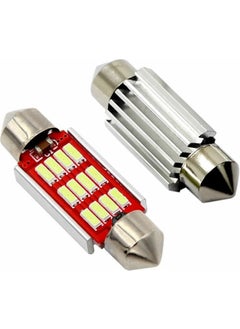 Techmaster Sofit Vehicle Interior Lighting Ceiling Plate White Canbus C5W 36MM Md2  - Image 1