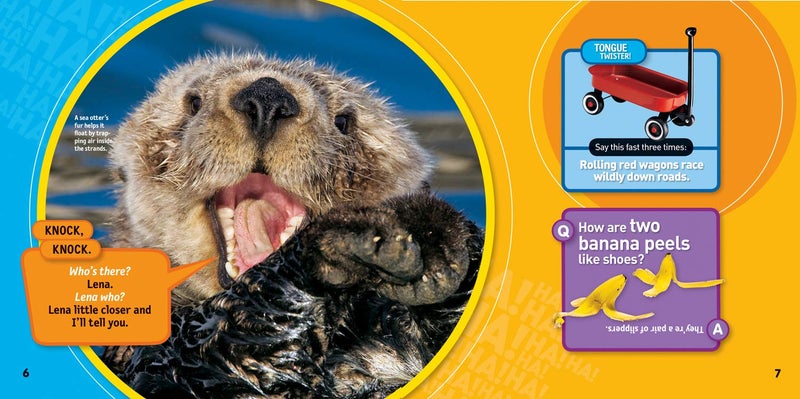 National Geographic Society Just Joking: 300 Hilarious Jokes, Tricky Tongue Twisters, and Ridiculous Riddles - Image 2
