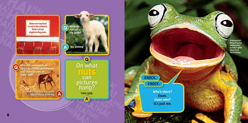 National Geographic Society Just Joking: 300 Hilarious Jokes, Tricky Tongue Twisters, and Ridiculous Riddles - Image 3