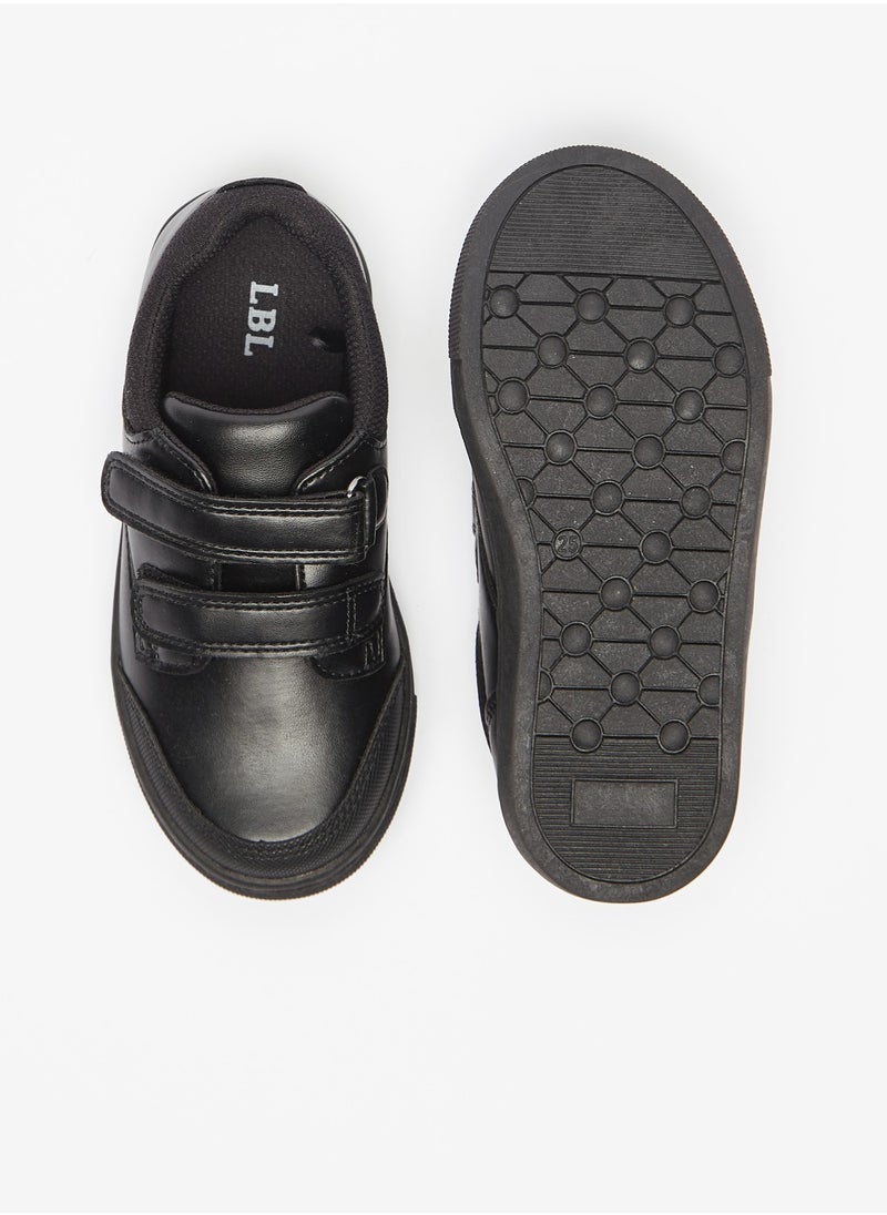 LBL by Shoexpress - Boys Textured Casual Sneakers with Hook and Loop Closure - Image 1
