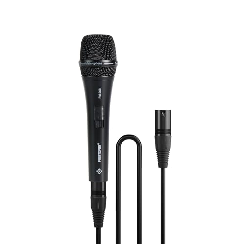 Phenyx Pro Vocal Microphone Supercardioid Dynamic Mic with 164 ft XLR Cable Mic Clip Storage Bag Wired Handheld Microphone for Singing Stage Studio Karaoke PM26S - Image 1