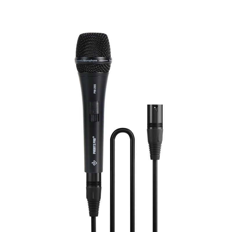 Phenyx Pro Vocal Microphone Supercardioid Dynamic Mic with 164 ft XLR Cable Mic Clip Storage Bag Wired Handheld Microphone for Singing Stage Studio Karaoke PM26S - Image 2