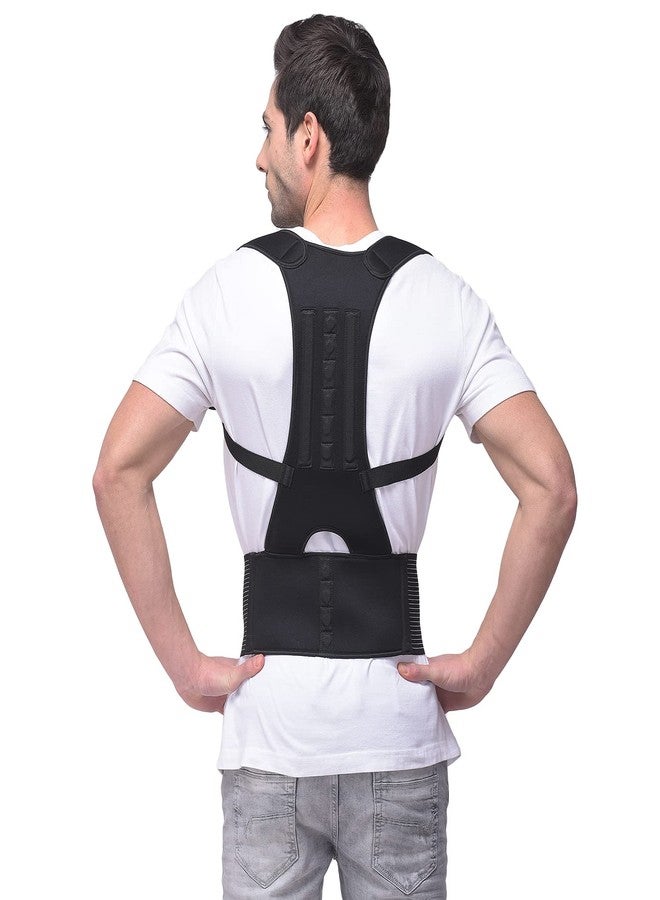 SpiffySky Posture Correction Belt, Shoulder Back Support Belt for Men & Women (X-Large (42-48 Inches)) - Image 1
