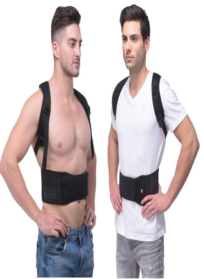 SpiffySky Posture Correction Belt, Shoulder Back Support Belt for Men & Women (X-Large (42-48 Inches)) - Image 2