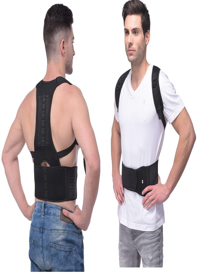 SpiffySky Posture Correction Belt, Shoulder Back Support Belt for Men & Women (X-Large (42-48 Inches)) - Image 3