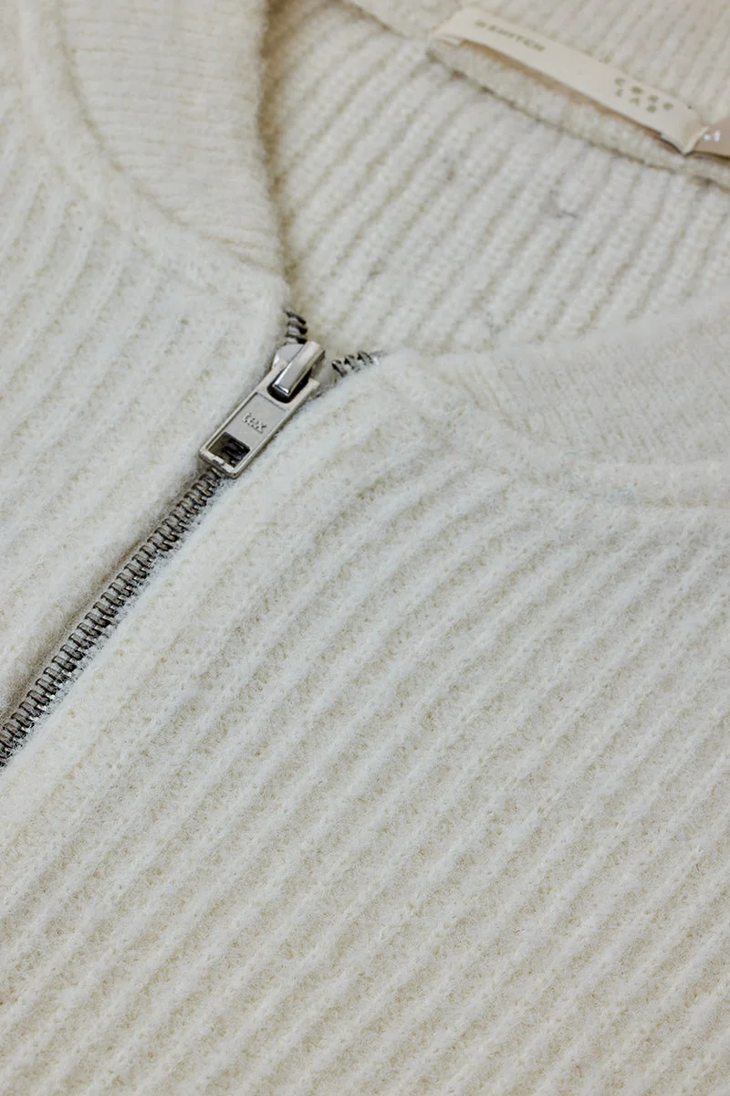 SNITCH Flat Knit Core Lab Zip Up Jacket