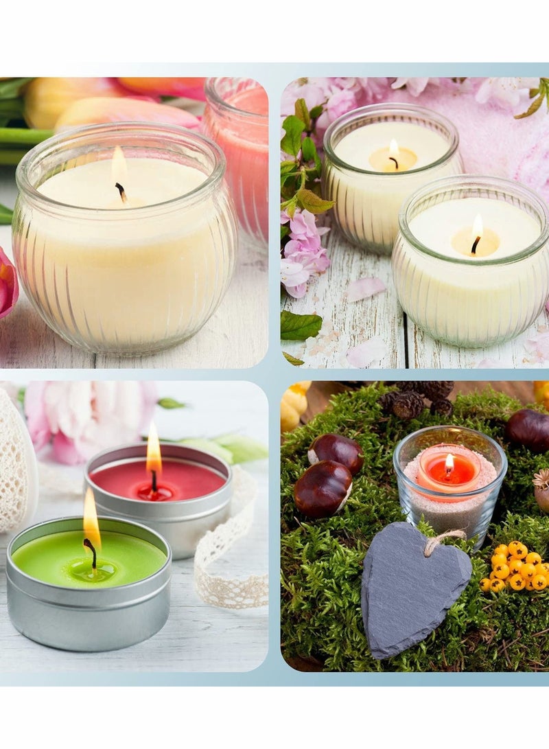 KASTWAVE 100 Piece Candle Wicks, DIY Candle Making Kit Smokeless Candle Wicks - Image 3