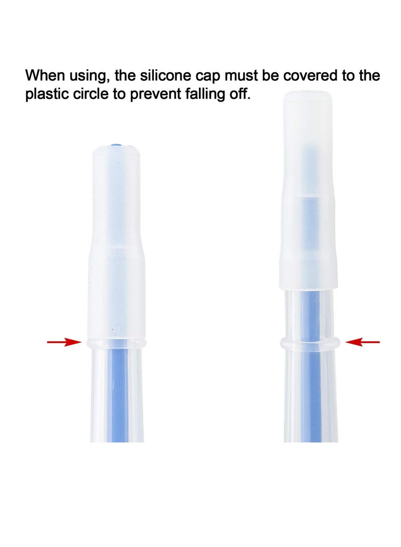 general 2 Pcs Pet Medicine Feeder, Silicone Syringe Cat Dog Puppy Pill Dispenser Suit with Soft Tips, Pet Cat Dog Puppy Pill Tablet Versus Control Rods - Image 4