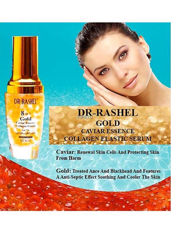 DR. RASHEL Gold Collagen And Caviar Essence Face Serum Clear 40ml - Image 5