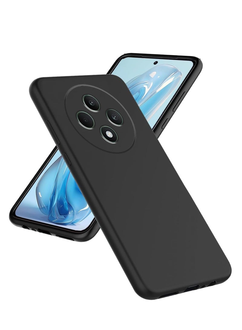 BORTONY OPPO Reno 12 F Case Cover Liquid Soft Silicone Case Shockproof Matte Finish Back Cover with Camera Protection Case for OPPO Reno 12 F - Image 1